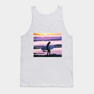 Surfing in Hawaii Tank Top